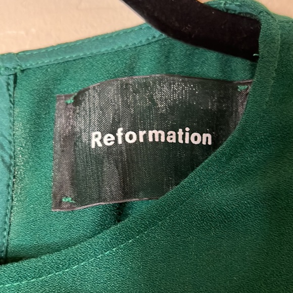 Reformation Gavin Emerald Midi Dress - Picture 7 of 8